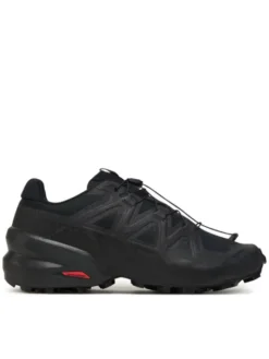 Salomon Buty do biegania Speedcross 6 Wide L41744000 Czarny
