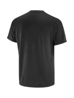 Salomon Koszulka techniczna SENSE AERO GRAPHIC Czarny Slim Fit