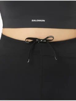Salomon Legginsy SHAKEout CORE TIGHTS W Czarny Close Fit