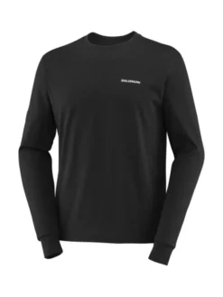 Salomon Longsleeve EQUIPE LS TEE M Niebieski Reglan Fit