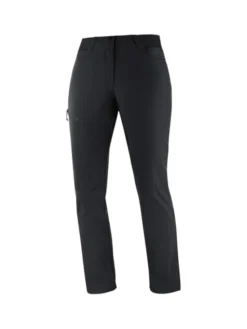Salomon Spodnie outdoor WAYFARER PANTS W Czarny Active Fit