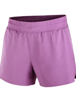 Salomon Szorty sportowe SHAKEout CORE 4" W Fioletowy Regular Fit