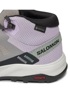 Salomon Trekkingi Outrise Mid GORE-TEX L47160600 Czarny