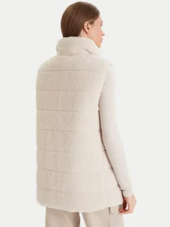 Save The Duck Bezrękawnik D82512W BUBU21 Beżowy Regular Fit