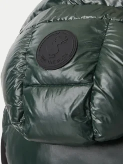 Save The Duck Bezrękawnik D80302W LOVE21 Zielony Regular Fit