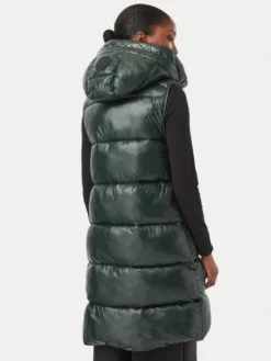 Save The Duck Bezrękawnik D80302W LOVE21 Zielony Regular Fit