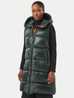 Save The Duck Bezrękawnik D80302W LOVE21 Zielony Regular Fit