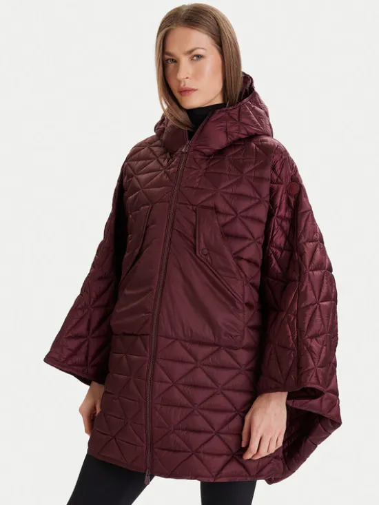 Save The Duck Kurtka przejściowa D42465W JADE21 Bordowy Relaxed Fit