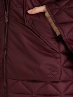Save The Duck Kurtka przejściowa D42465W JADE21 Bordowy Relaxed Fit