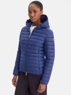 Save The Duck Kurtka przejściowa D33620W GIGA01 Granatowy Regular Fit