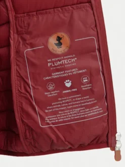 Save The Duck Kurtka przejściowa D33620W GIGA21 Czerwony ciemny Regular Fit