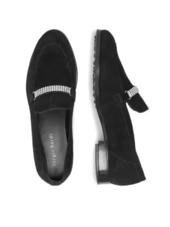 Sergio Bardi Loafersy WB-D1068-01SB Czarny