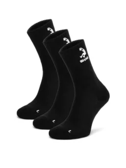 SHAQ Skarpety długie AS_SHQ_H_001W_SS25 (3-PACK) Czarny
