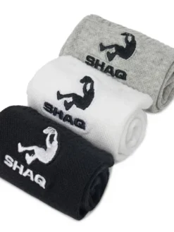 SHAQ Skarpety krótkie AS_SHQ_H_001W_SS25 (3-PACK) Kolorowy