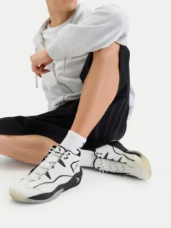 SHAQ Sneakersy EO-H.O.F AQ95027M-WZ Biały