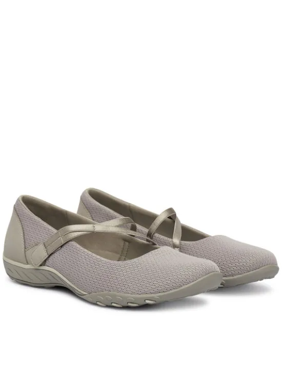 Skechers Baleriny 100771/TPE Szary
