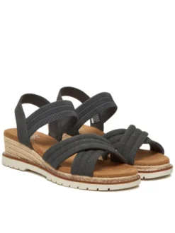 Skechers Espadryle Desert Chill-Sweet Crossing 114685/CCL Szary