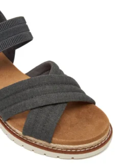 Skechers Espadryle Desert Chill-Sweet Crossing 114685/CCL Szary