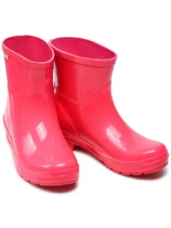 Skechers Kalosze Rain Check 113377/HPK Różowy