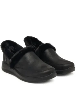 Skechers Kapcie Cozy Escape 168114/BBK Czarny