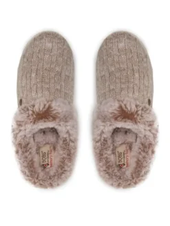 Skechers Kapcie Ice Angel 31204/LTBR Beżowy