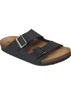 Skechers Klapki 205712-BLK Brązowy