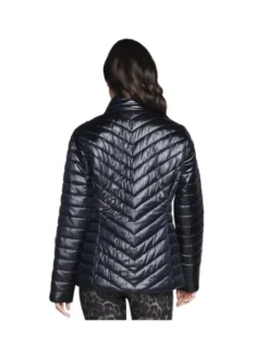 Skechers Kurtka przejściowa Skechers GO Shield Shine Jacket Czarny Regular Fit