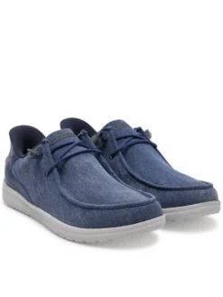 Skechers Mokasyny Melson-Coronado 210959/DEN Granatowy