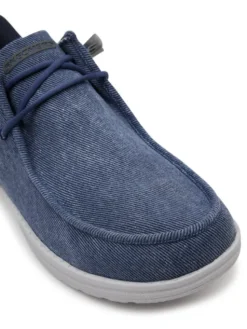 Skechers Mokasyny Melson-Coronado 210959/DEN Granatowy