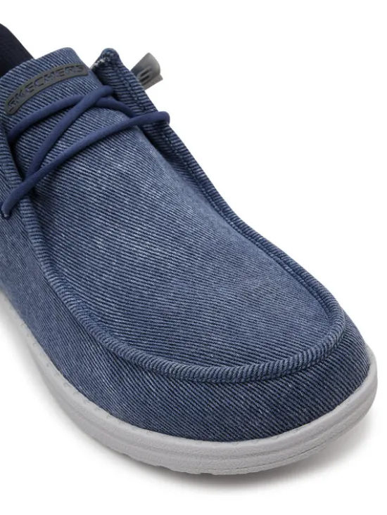 Skechers Mokasyny Melson-Coronado 210959/DEN Granatowy