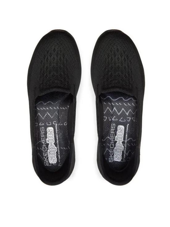 Skechers Półbuty 158698/BBK Czarny