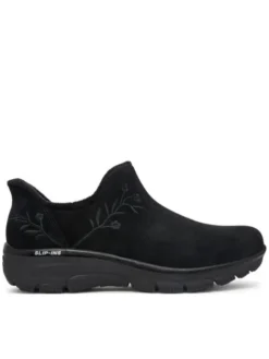 Skechers Półbuty Easy Going - Floral Moment 169157 Czarny