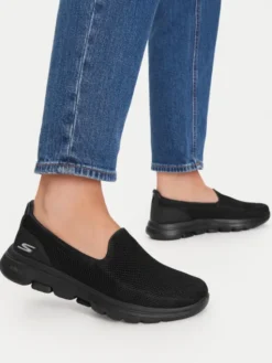 Skechers Półbuty Go Walk 5 15901/BBK Czarny
