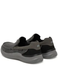 Skechers Półbuty Relaxed Fit: Hasting - Fielden 205066/BLK Czarny