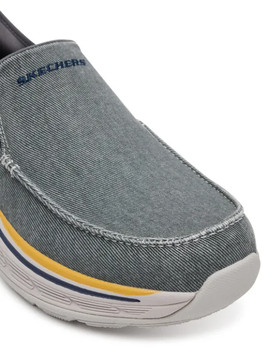 Skechers Półbuty Remaxed-Fenick 204839/CHAR Szary