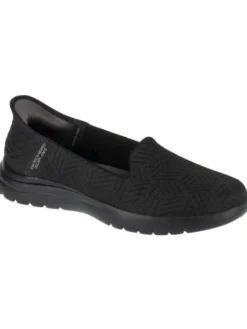 Skechers Półbuty Skechers Slip-Ins On The Go Flex - Clover Czarny