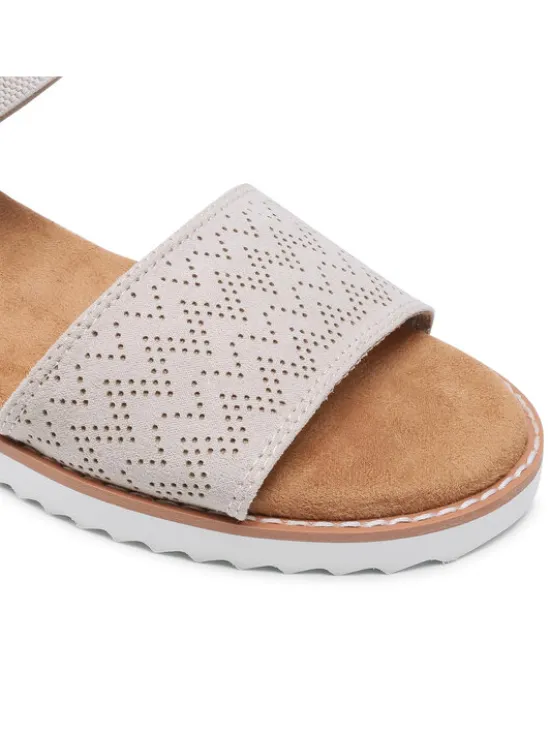 Skechers Sandały BOBS Desert Kiss 31440/OFWT Beżowy
