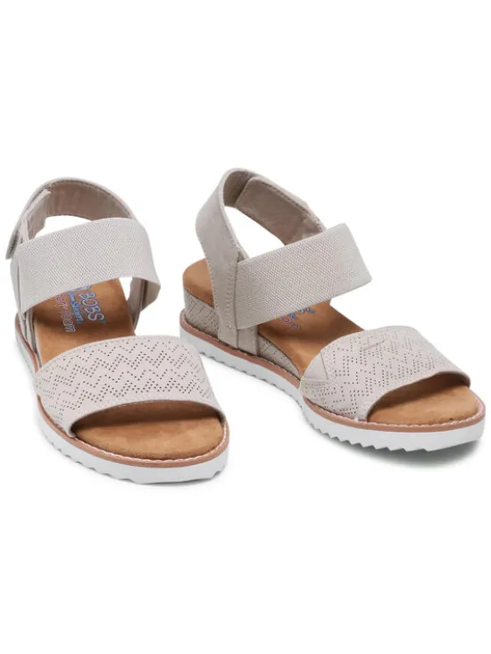 Skechers Sandały BOBS Desert Kiss 31440/OFWT Beżowy