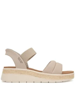 Skechers Sandały BOBS Sun Ray 114413/TPE Beżowy