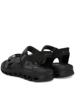 Skechers Sandały Glide Step Sandal 233382/BBK Czarny