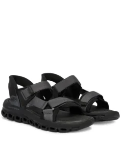 Skechers Sandały Glide Step Sandal 233382/BBK Czarny