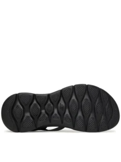 Skechers Sandały Go Walk Flex Sandal - Glimmer 141489/BBK Czarny