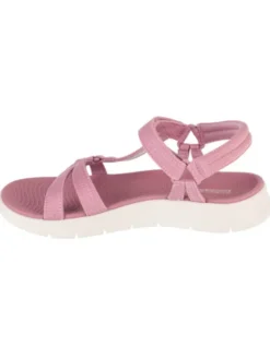 Skechers Sandały Skechers Go Walk Flex Sandal - Sublime Różowy
