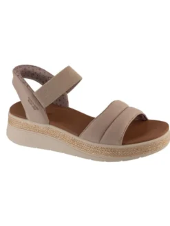 Skechers Sandały Skechers Slip-Ins: BOBS Sun Ray Beżowy