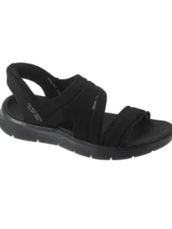 Skechers Sandały Skechers Slip-Ins: Go Walk Flex Sandal - Enticing Czarny