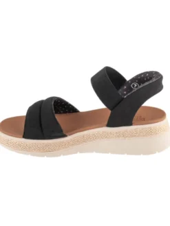 Skechers Sandały Skechers Slip-Ins: BOBS Sun Ray Czarny