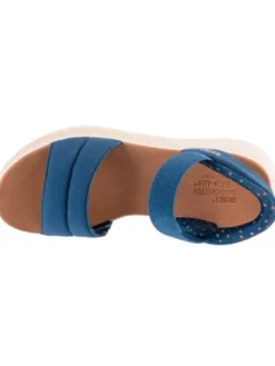 Skechers Sandały Skechers Slip-Ins: BOBS Sun Ray Granatowy