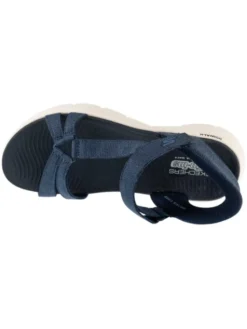 Skechers Sandały Slip-Ins: Go Walk Flex Sandal - Illuminate Granatowy