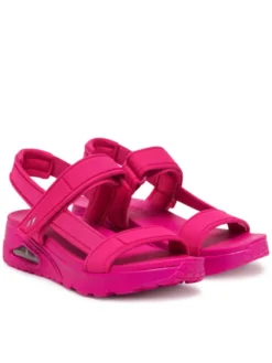 Skechers Sandały Uno-Fun Stand 119814/HTPK Różowy