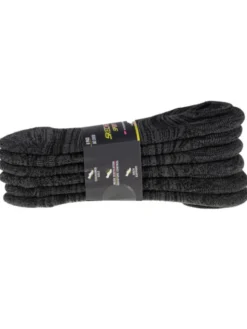 Skechers Skarpety krótkie Skechers 6pk Womens 1/2 Terry Socks Szary